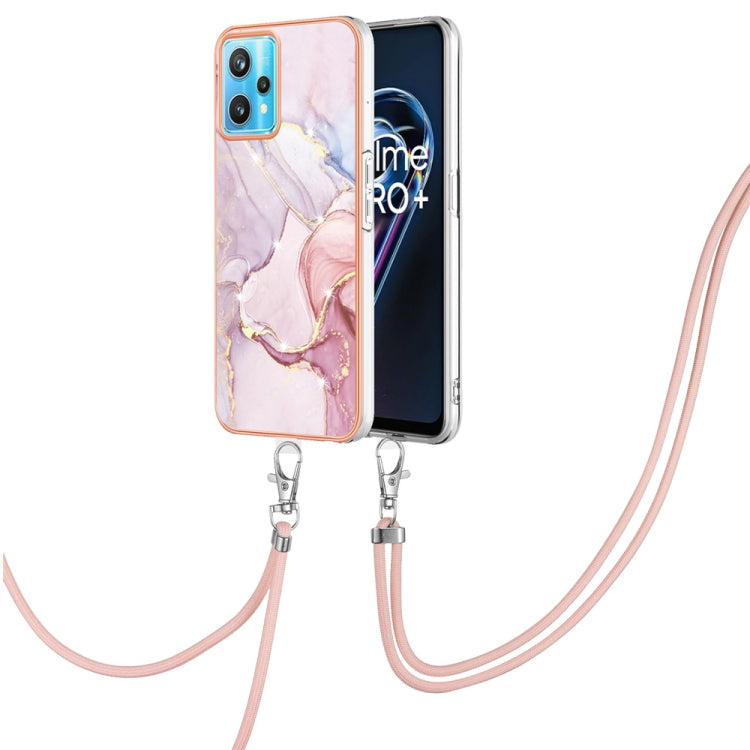 Electroplating Marble Pattern TPU Phone Case with Lanyard, For iPhone SE 2022 / SE 2020 / 8 / 7, For Motorola Moto G Stylus 2022, For Nokia G20 / G10, For Nokia G21 / G11, For Samsung Galaxy A23 5G / 4G, For OPPO Realme 9 Pro+ 5G                       ...