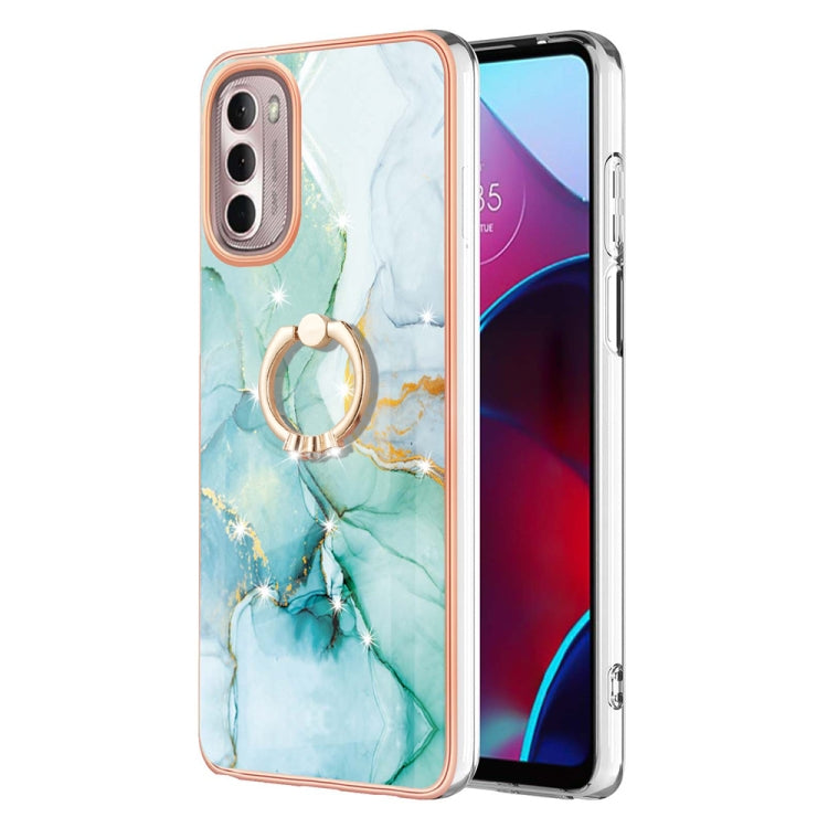 Electroplating Marble Pattern TPU Phone Case with Ring, For iPhone SE 2022 / SE 2020 / 8 / 7, For Motorola Moto G Stylus 2022, For Nokia G20 / G10, For Nokia G21 / G11, For Xiaomi 11T / 11T Pro, For Xiaomi Redmi 10, For Samsung Galaxy A23 5G / 4G      ...