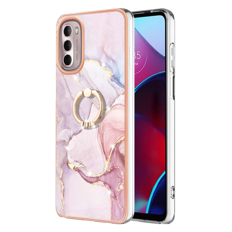Electroplating Marble Pattern TPU Phone Case with Ring, For iPhone SE 2022 / SE 2020 / 8 / 7, For Motorola Moto G Stylus 2022, For Nokia G20 / G10, For Nokia G21 / G11, For Xiaomi 11T / 11T Pro, For Xiaomi Redmi 10, For Samsung Galaxy A23 5G / 4G      ...