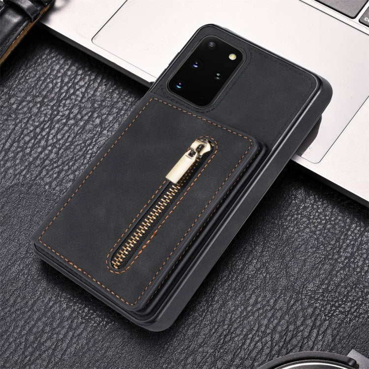 Zipper Card Holder Phone Case, For Samsung Galaxy S20 FE, For Samsung Galaxy S20 Ultra, For Samsung Galaxy S21 Ultra 5G, For Samsung Galaxy S21+ 5G, For Samsung Galaxy S21 5G, For Samsung Galaxy S21 FE 5G, For Samsung Galaxy S22 5G                     ...