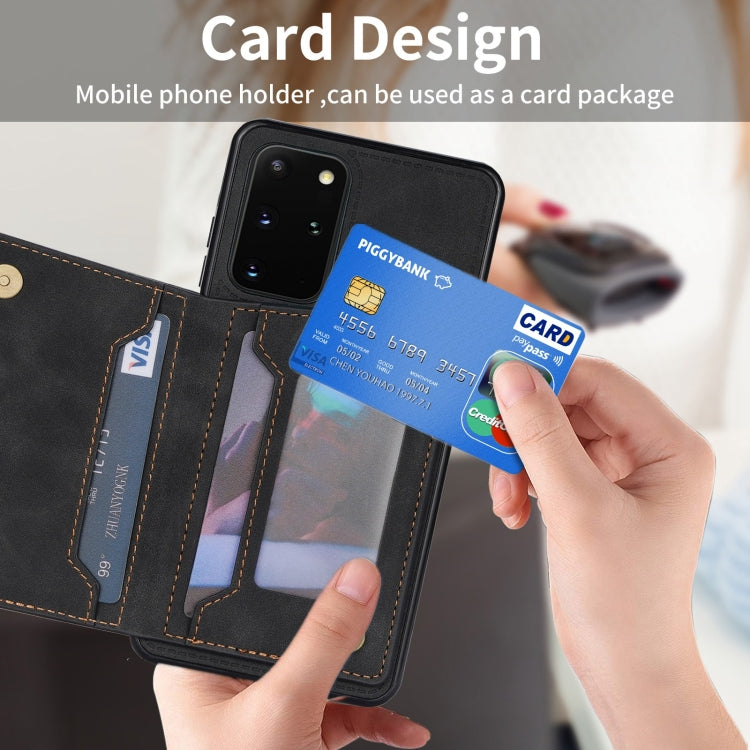 Zipper Card Holder Phone Case, For Samsung Galaxy S20 FE, For Samsung Galaxy S20 Ultra, For Samsung Galaxy S21 Ultra 5G, For Samsung Galaxy S21+ 5G, For Samsung Galaxy S21 5G, For Samsung Galaxy S21 FE 5G, For Samsung Galaxy S22 5G                     ...