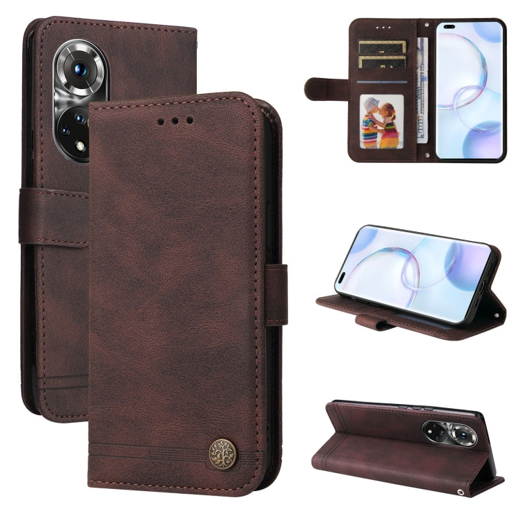 Skin Feel Life Tree Metal Button Leather Phone Case, For Xiaomi Redmi Note 11E / 10 Prime+ 5G, For Honor 50 Pro / Huawei nova 9 Pro, For Infinix Note 11, For OPPO Realme GT Neo3, For OPPO Reno7 4G / F21 Pro 4G, For Samsung Galaxy A03s US Version       ...