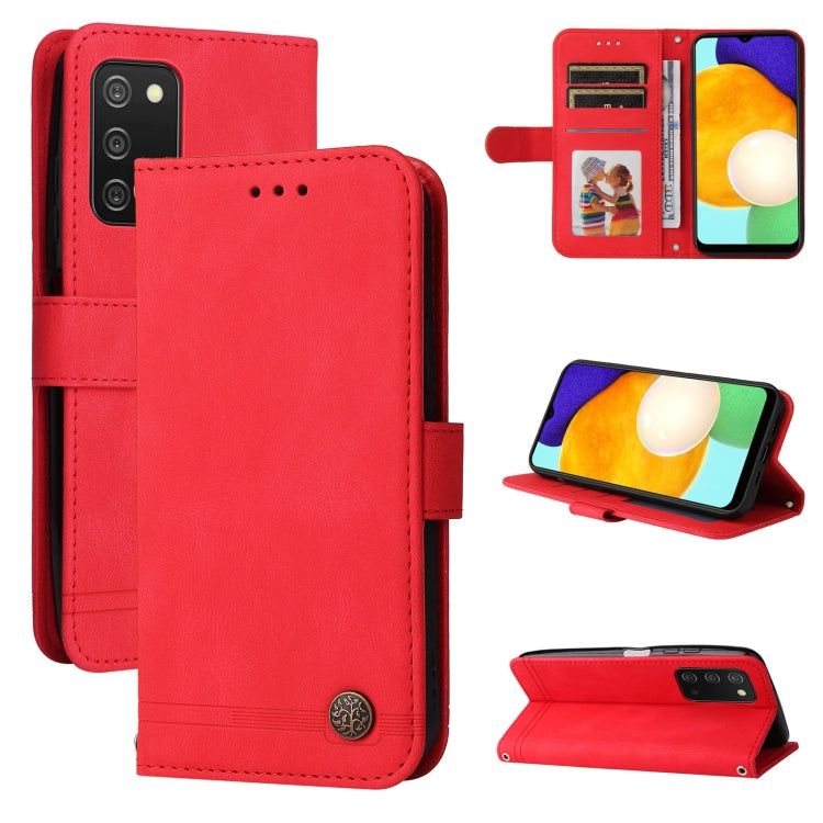 Skin Feel Life Tree Metal Button Leather Phone Case, For Xiaomi Redmi Note 11E / 10 Prime+ 5G, For Honor 50 Pro / Huawei nova 9 Pro, For Infinix Note 11, For OPPO Realme GT Neo3, For OPPO Reno7 4G / F21 Pro 4G, For Samsung Galaxy A03s US Version       ...