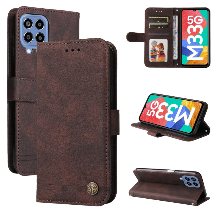 Skin Feel Life Tree Metal Button Leather Phone Case, For Xiaomi Redmi Note 11E / 10 Prime+ 5G, For Honor 50 Pro / Huawei nova 9 Pro, For Infinix Note 11, For OPPO Realme GT Neo3, For OPPO Reno7 4G / F21 Pro 4G, For Samsung Galaxy A03s US Version       ...