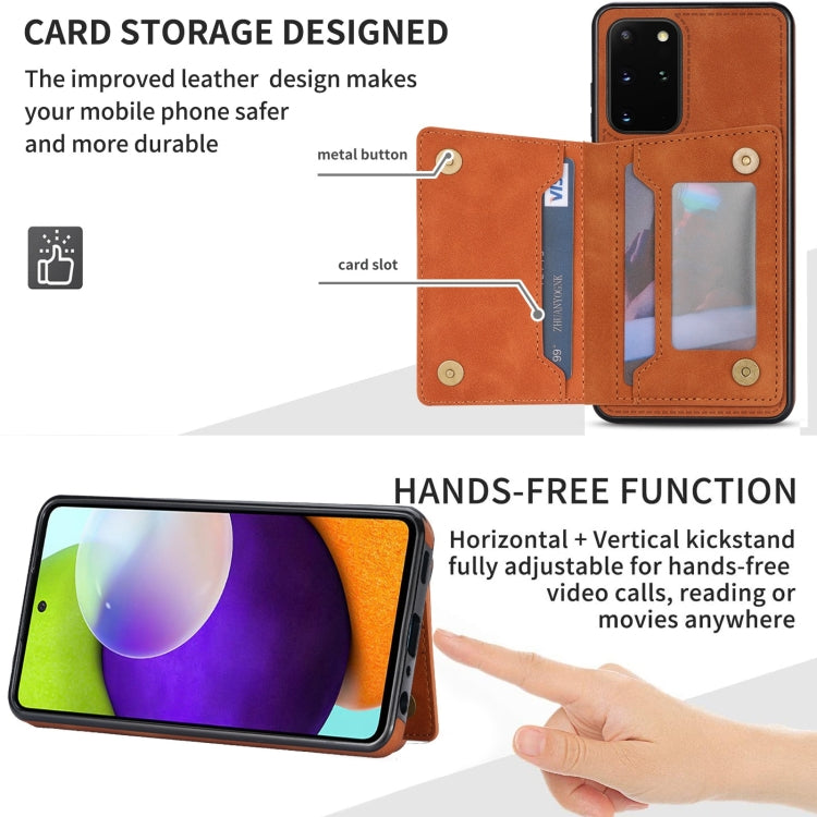 Line Card Holder Phone Case, For Samsung Galaxy S20+, For Samsung Galaxy S20 Ultra, For Samsung Galaxy S21 5G, For Samsung Galaxy S21+ 5G, For Samsung Galaxy S22 5G, For Samsung Galaxy S22+ 5G, For Samsung Galaxy S21 FE 5G, For Samsung Galaxy S21 Ultra...