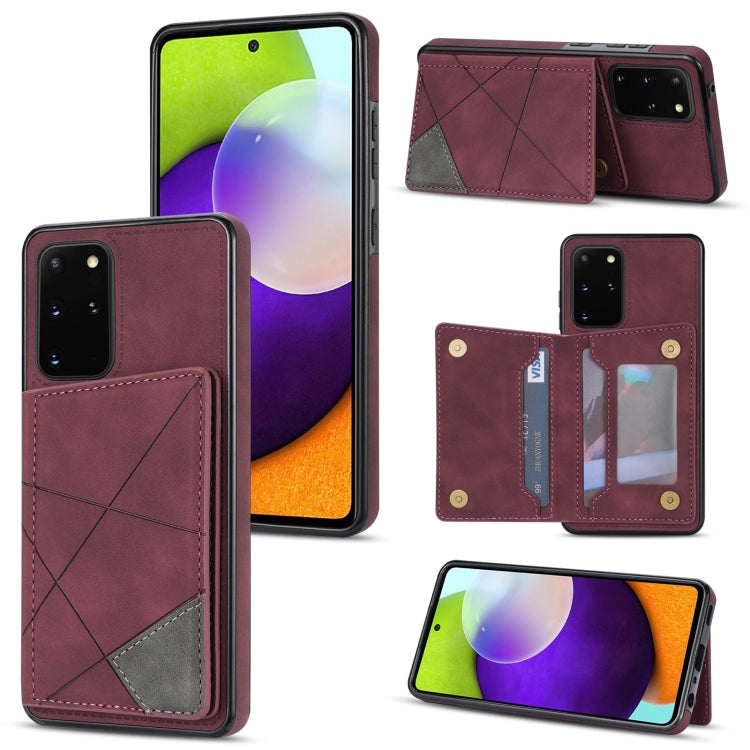 Line Card Holder Phone Case, For Samsung Galaxy S20+, For Samsung Galaxy S20 Ultra, For Samsung Galaxy S21 5G, For Samsung Galaxy S21+ 5G, For Samsung Galaxy S22 5G, For Samsung Galaxy S22+ 5G, For Samsung Galaxy S21 FE 5G, For Samsung Galaxy S21 Ultra...