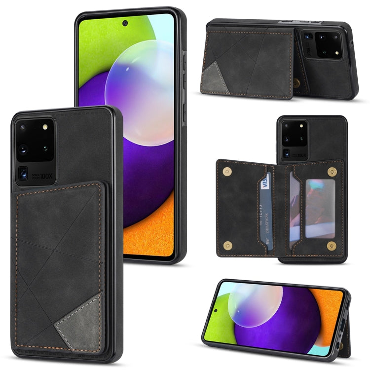 Line Card Holder Phone Case, For Samsung Galaxy S20+, For Samsung Galaxy S20 Ultra, For Samsung Galaxy S21 5G, For Samsung Galaxy S21+ 5G, For Samsung Galaxy S22 5G, For Samsung Galaxy S22+ 5G, For Samsung Galaxy S21 FE 5G, For Samsung Galaxy S21 Ultra...