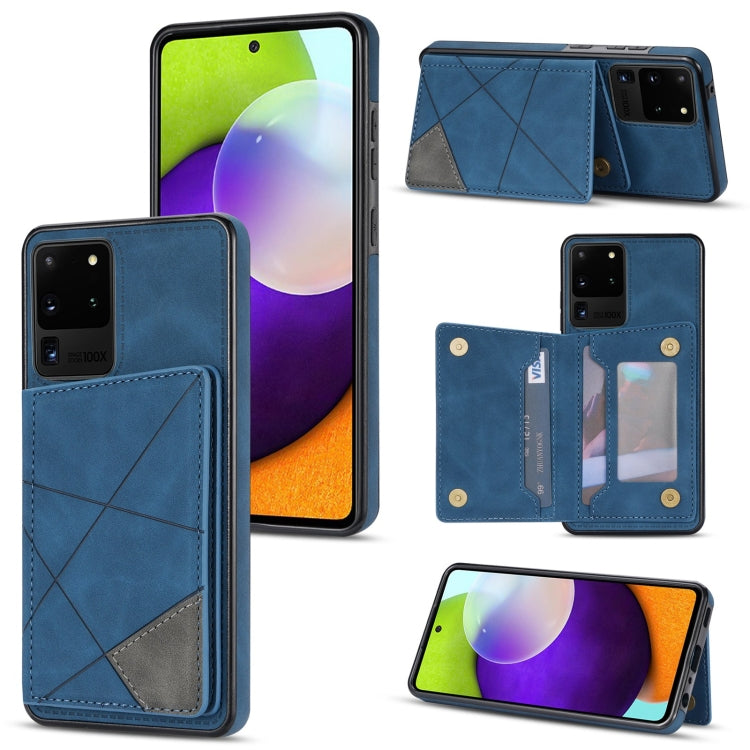 Line Card Holder Phone Case, For Samsung Galaxy S20+, For Samsung Galaxy S20 Ultra, For Samsung Galaxy S21 5G, For Samsung Galaxy S21+ 5G, For Samsung Galaxy S22 5G, For Samsung Galaxy S22+ 5G, For Samsung Galaxy S21 FE 5G, For Samsung Galaxy S21 Ultra...