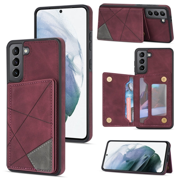 Line Card Holder Phone Case, For Samsung Galaxy S20+, For Samsung Galaxy S20 Ultra, For Samsung Galaxy S21 5G, For Samsung Galaxy S21+ 5G, For Samsung Galaxy S22 5G, For Samsung Galaxy S22+ 5G, For Samsung Galaxy S21 FE 5G, For Samsung Galaxy S21 Ultra...