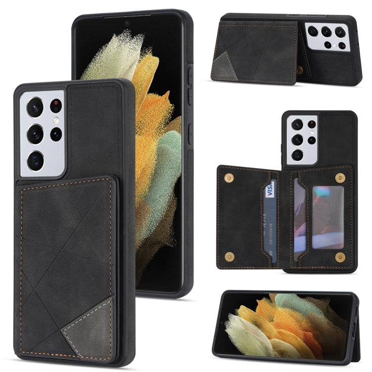 Line Card Holder Phone Case, For Samsung Galaxy S20+, For Samsung Galaxy S20 Ultra, For Samsung Galaxy S21 5G, For Samsung Galaxy S21+ 5G, For Samsung Galaxy S22 5G, For Samsung Galaxy S22+ 5G, For Samsung Galaxy S21 FE 5G, For Samsung Galaxy S21 Ultra...