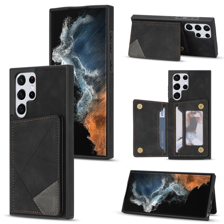 Line Card Holder Phone Case, For Samsung Galaxy S20+, For Samsung Galaxy S20 Ultra, For Samsung Galaxy S21 5G, For Samsung Galaxy S21+ 5G, For Samsung Galaxy S22 5G, For Samsung Galaxy S22+ 5G, For Samsung Galaxy S21 FE 5G, For Samsung Galaxy S21 Ultra...