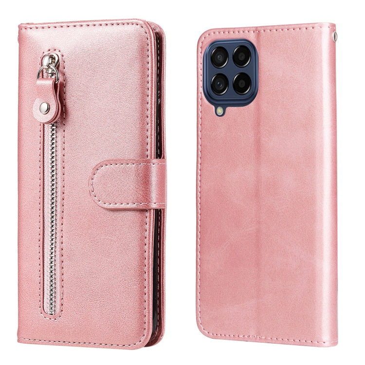 Calf Texture Zipper Leather Phone Case, For OPPO Realme GT Neo3, For OPPO Reno7 4G / F21 Pro 4G / 5G, For Samsung Galaxy M33 5G Global, For Samsung Galaxy M53 5G