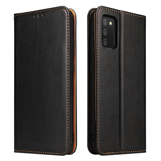 Fierre Shann PU Genuine Leather Texture Leather Phone Case, For Samsung Galaxy A02s, For Samsung Galaxy A12, For Samsung Galaxy A13 5G, For Samsung Galaxy A22 5G, For Samsung Galaxy A33 5G, For Samsung Galaxy A53 5G, For Samsung Galaxy A73 5G          ...