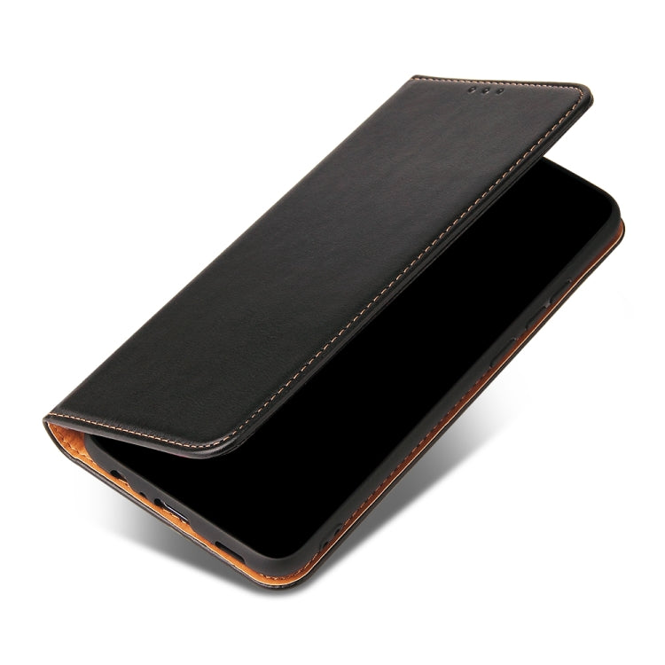 Fierre Shann PU Genuine Leather Texture Leather Phone Case, For Samsung Galaxy A02s, For Samsung Galaxy A13 5G, For Samsung Galaxy A33 5G, For Samsung Galaxy A53 5G, For Samsung Galaxy A73 5G, For Samsung Galaxy S21 FE 5G, For Samsung Galaxy A22 5G