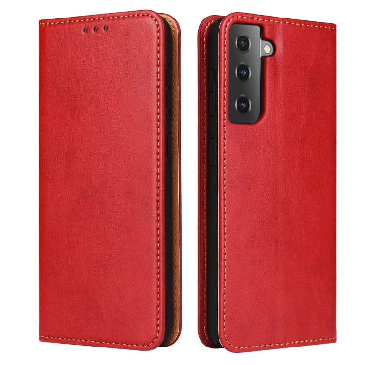 Fierre Shann PU Genuine Leather Texture Leather Phone Case, For Samsung Galaxy A02s, For Samsung Galaxy A12, For Samsung Galaxy A13 5G, For Samsung Galaxy A22 5G, For Samsung Galaxy A33 5G, For Samsung Galaxy A53 5G, For Samsung Galaxy A73 5G          ...