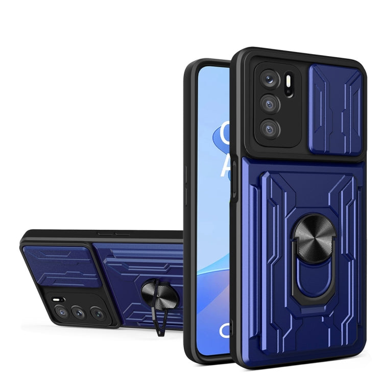 Sliding Camshield TPU+PC Phone Case with Card Slot, For Motorola Edge 20 Pro, For Motorola Moto G100, For OPPO A16, For Xiaomi 12 Pro, For OPPO Realme 8i