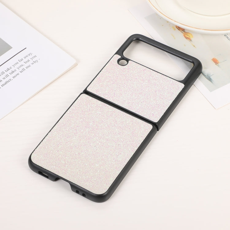 Glitter PU Leather Phone Case, For Samsung Galaxy Z Flip3 5G