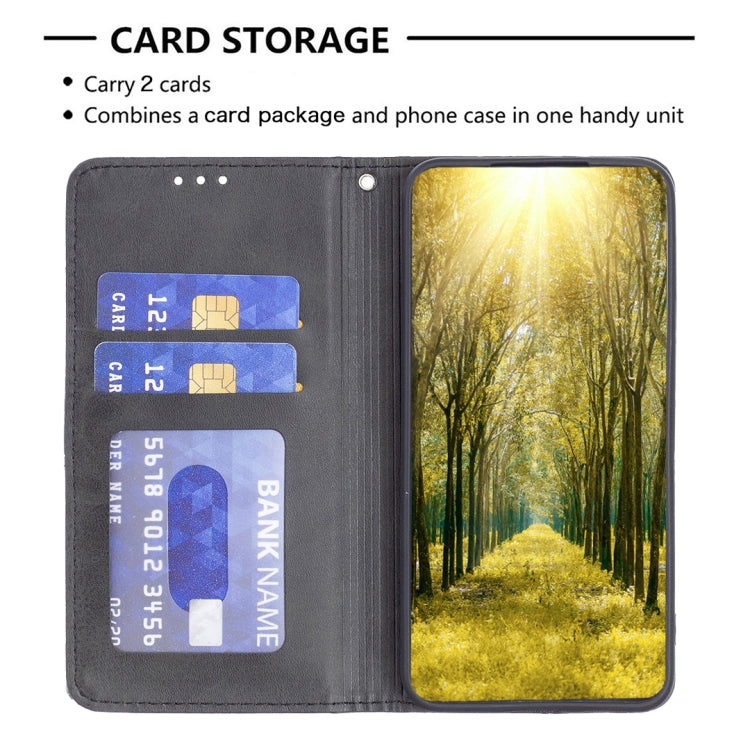 Prismatic Invisible Magnetic Leather Phone Case, For Motorola Moto E32 4G / Moto E32s, For Xiaomi 12 Lite
