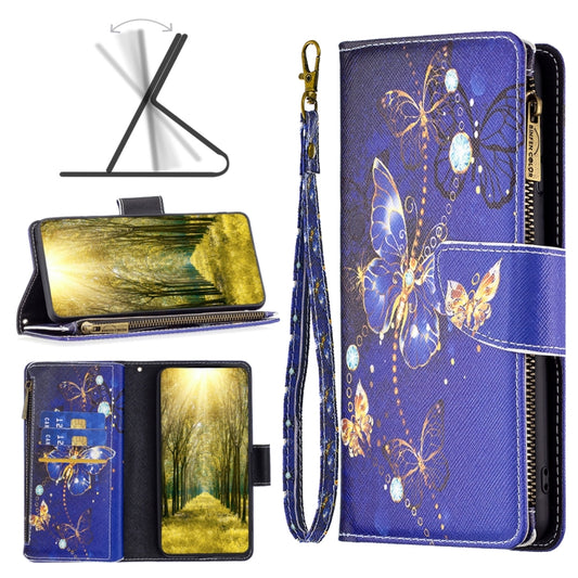 Colored Drawing Pattern Zipper Horizontal Flip Phone Leather Case, For Motorola Moto E32 4G, For Xiaomi 12 Lite