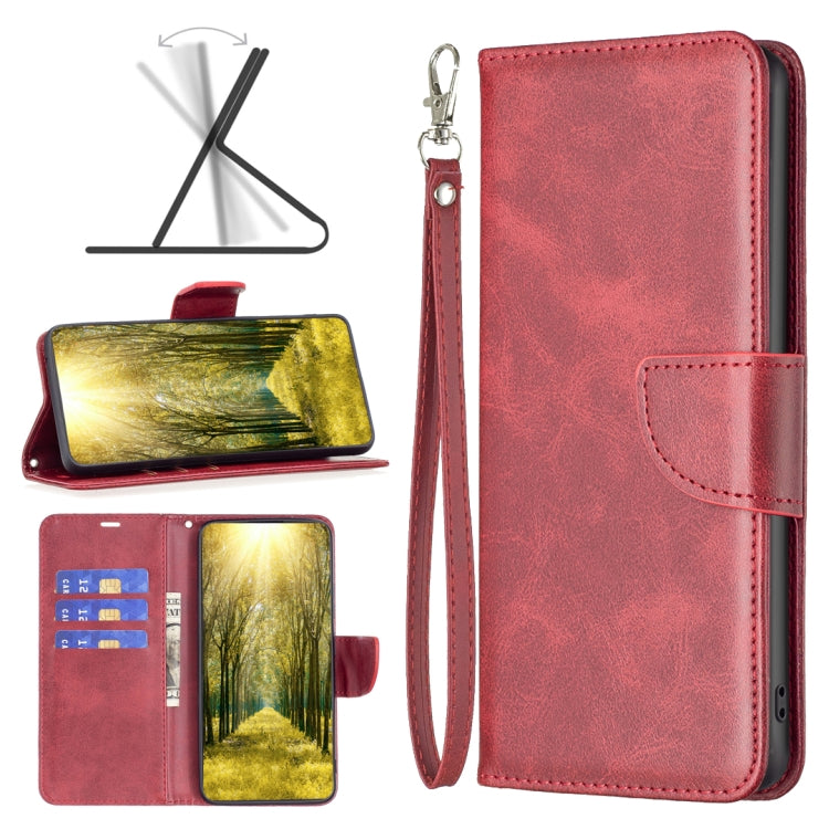 Lambskin Texture Pure Color Leather Phone Case, For Motorola Moto E32 4G / Moto E32s, For Xiaomi 12 Lite