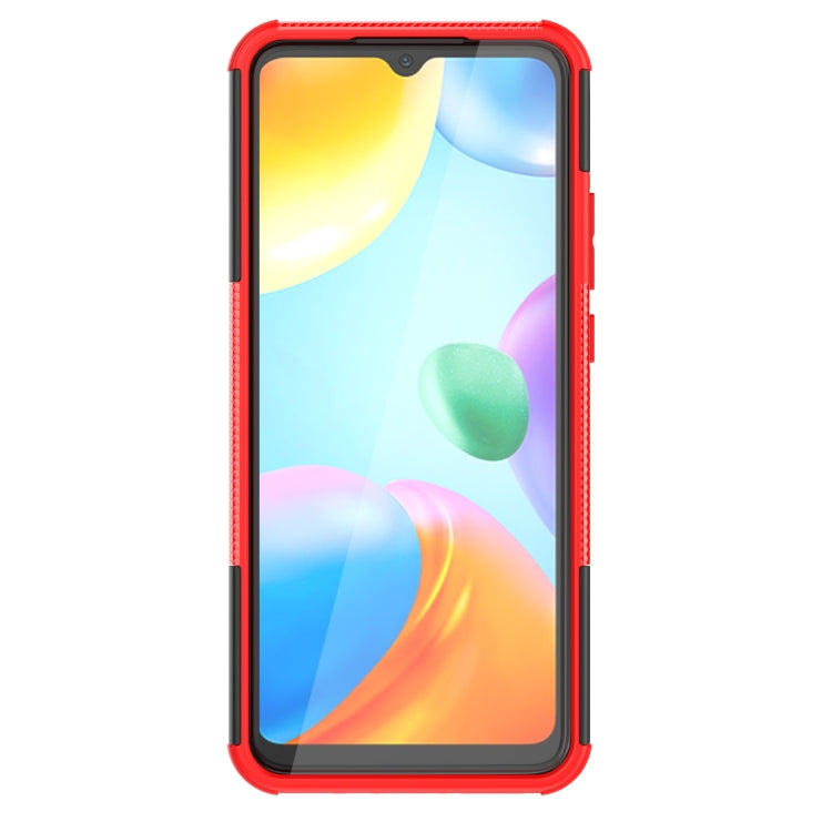 Tire Texture TPU + PC Phone Case with Holder, For Xiaomi Redmi 10C 4G global, For Motorola Moto G 5G 2022, For OPPO Realme 9i, For Xiaomi Redmi Note 11E 5G