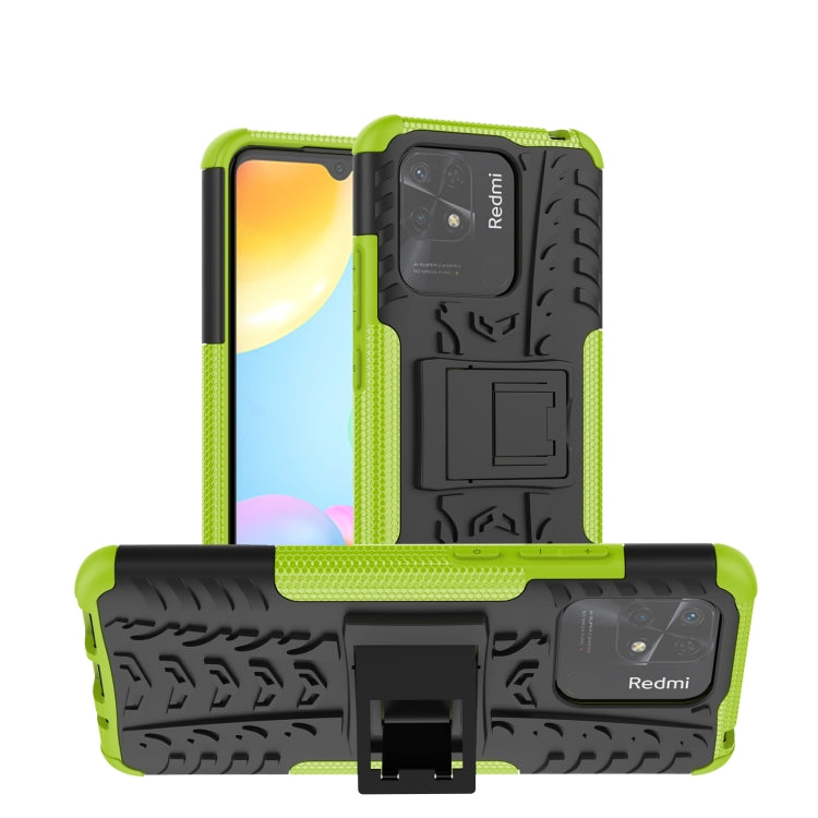 Tire Texture TPU + PC Phone Case with Holder, For Xiaomi Redmi 10C 4G global, For Motorola Moto G 5G 2022, For OPPO Realme 9i, For Xiaomi Redmi Note 11E 5G