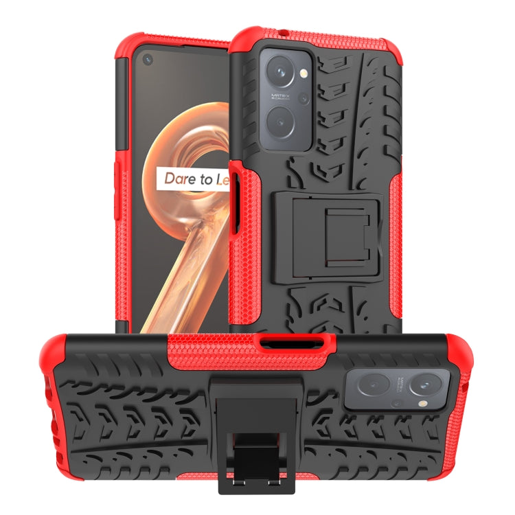 Tire Texture TPU + PC Phone Case with Holder, For Xiaomi Redmi 10C 4G global, For Motorola Moto G 5G 2022, For OPPO Realme 9i, For Xiaomi Redmi Note 11E 5G