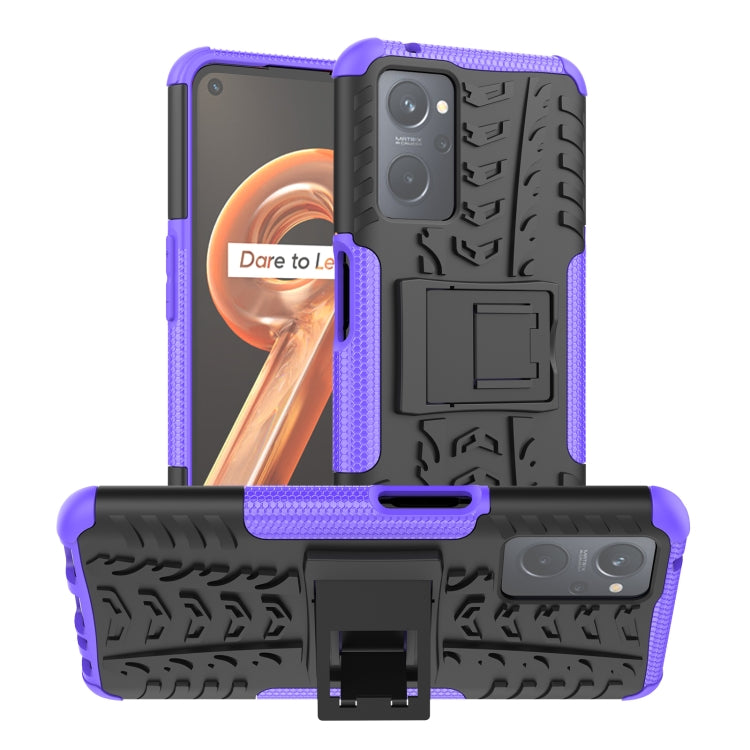 Tire Texture TPU + PC Phone Case with Holder, For Xiaomi Redmi 10C 4G global, For Motorola Moto G 5G 2022, For OPPO Realme 9i, For Xiaomi Redmi Note 11E 5G