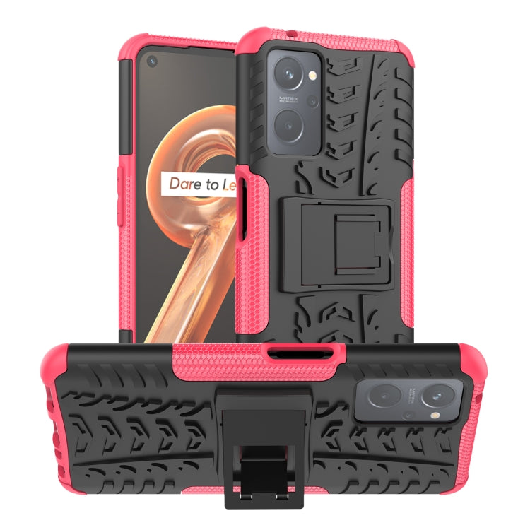 Tire Texture TPU + PC Phone Case with Holder, For Xiaomi Redmi 10C 4G global, For Motorola Moto G 5G 2022, For OPPO Realme 9i, For Xiaomi Redmi Note 11E 5G