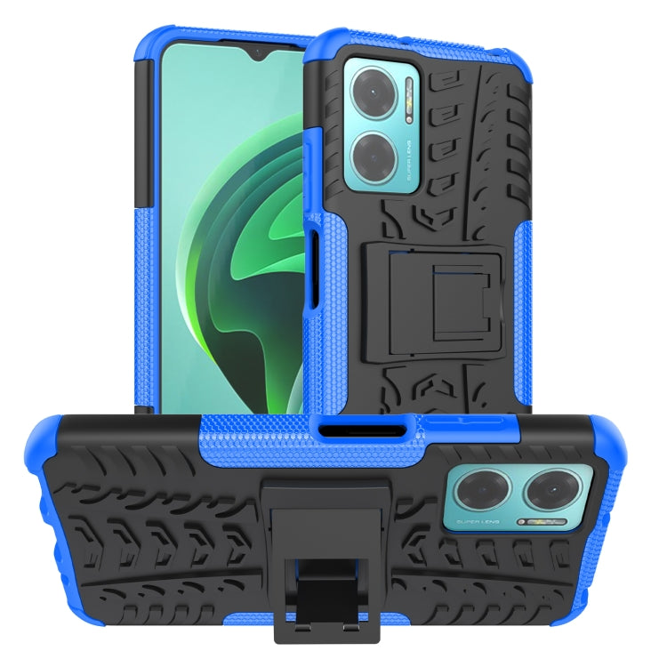 Tire Texture TPU + PC Phone Case with Holder, For Xiaomi Redmi 10C 4G global, For Motorola Moto G 5G 2022, For OPPO Realme 9i, For Xiaomi Redmi Note 11E 5G