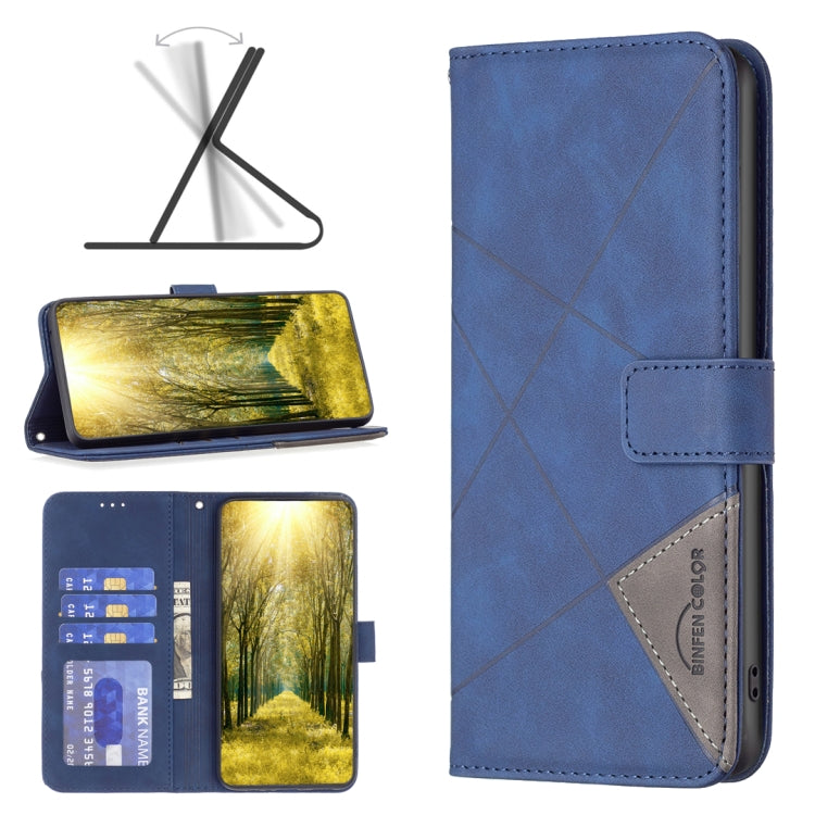 Magnetic Buckle Rhombus Texture Leather Phone Case, For Motorola Moto E32 4G, For Xiaomi 12 Lite