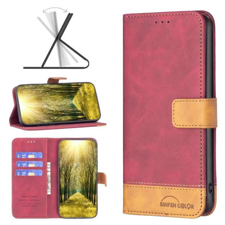 BF11 Color Matching Skin Feel Leather Phone Case, For Motorola Moto E32 4G, For Xiaomi 12 Lite