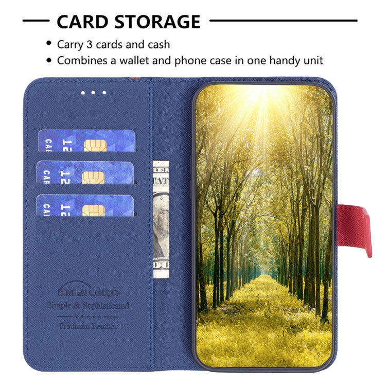 Color Matching Cross Texture Leather Phone Case, For Motorola Moto E32 4G, For Xiaomi 12 Lite