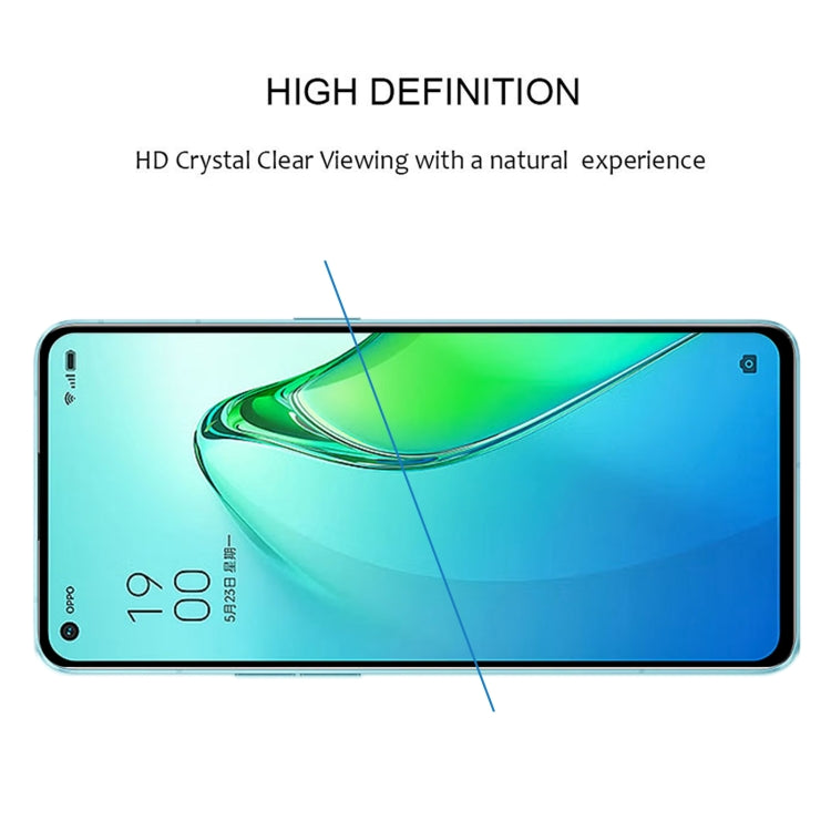 Full Glue Cover Screen Protector Tempered Glass Film, For OPPO Reno8 Pro (1 PC), For OnePlus Nord 2T / Nord 2 5G (1 PC), For OPPO Reno8 Pro+ (1 PC)