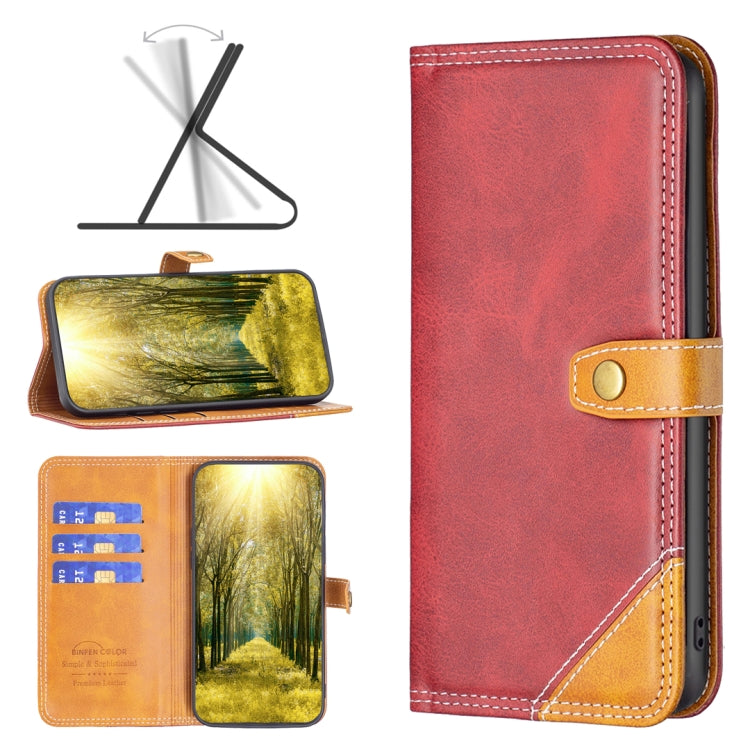 Color Matching Double Sewing Thread Leather Phone Case, For Motorola Moto E32 4G, For Xiaomi 12 Lite