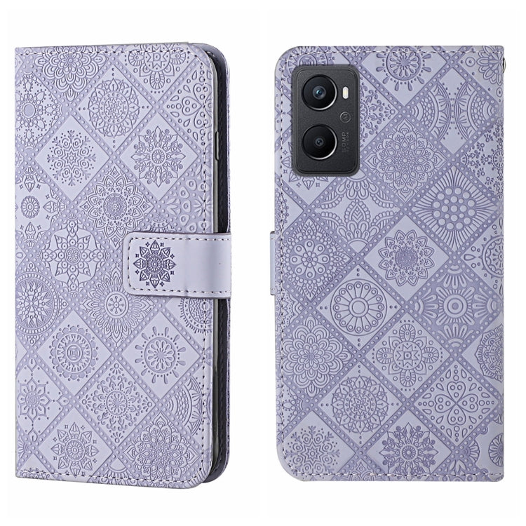 Ethnic Style Embossed Pattern Leather Phone Case, For OPPO A96 5G, For OPPO Find X5, For OPPO Find X5 Pro, For OPPO Realme 9i, For OPPO Reno7, For Xiaomi Poco M4 Pro 5G