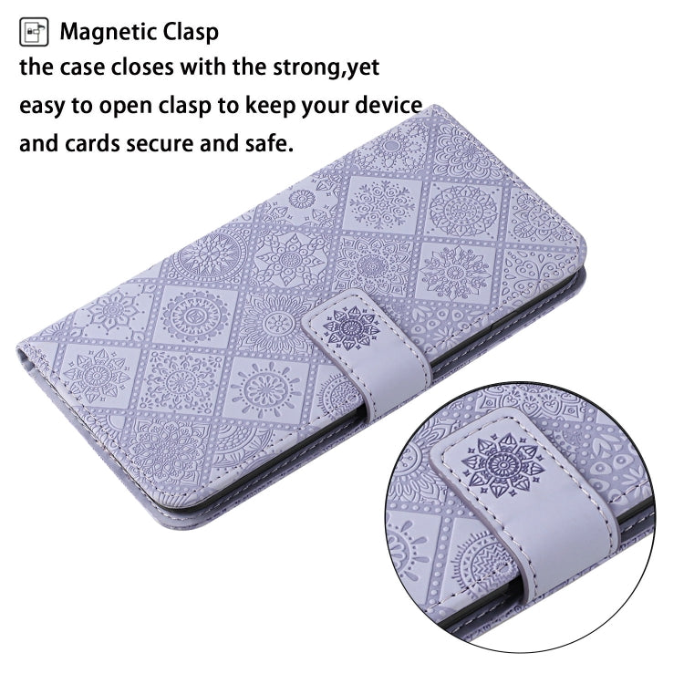 Ethnic Style Embossed Pattern Leather Phone Case, For OPPO A96 5G, For OPPO Find X5, For OPPO Find X5 Pro, For OPPO Realme 9i, For OPPO Reno7, For Xiaomi Poco M4 Pro 5G