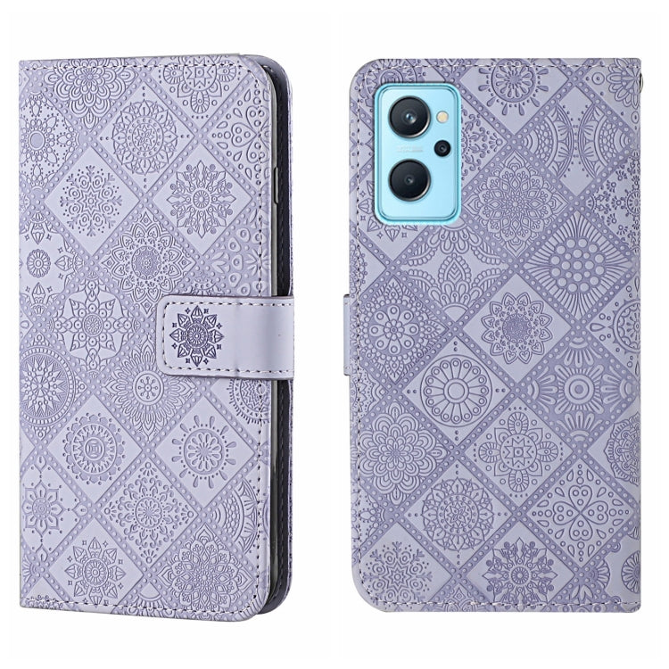 Ethnic Style Embossed Pattern Leather Phone Case, For OPPO A96 5G, For OPPO Find X5, For OPPO Find X5 Pro, For OPPO Realme 9i, For OPPO Reno7, For Xiaomi Poco M4 Pro 5G
