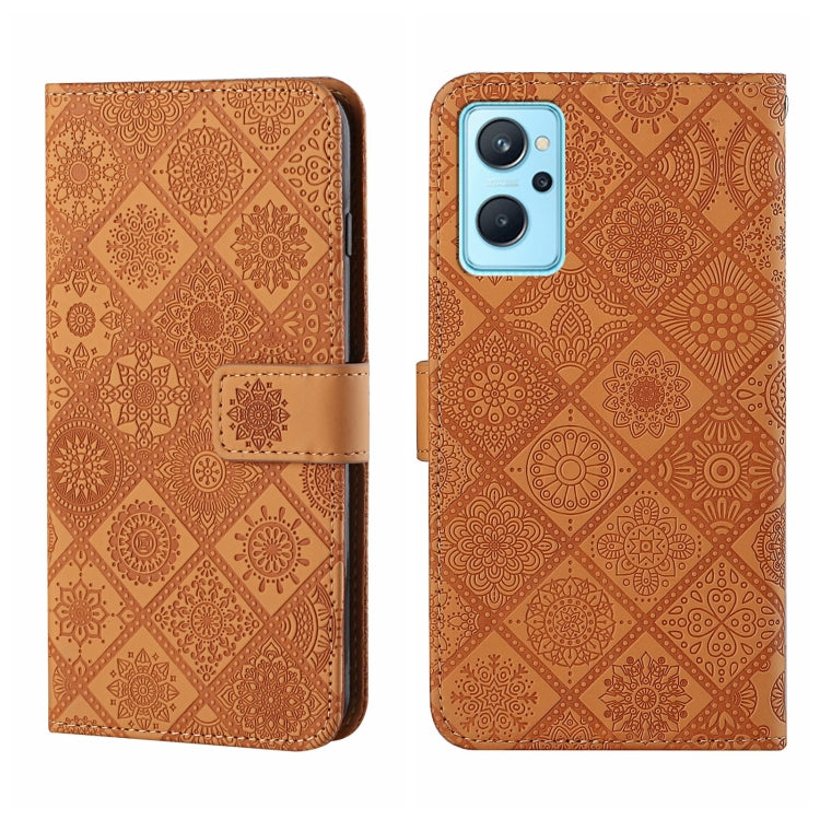 Ethnic Style Embossed Pattern Leather Phone Case, For OPPO A96 5G, For OPPO Find X5, For OPPO Find X5 Pro, For OPPO Realme 9i, For OPPO Reno7, For Xiaomi Poco M4 Pro 5G