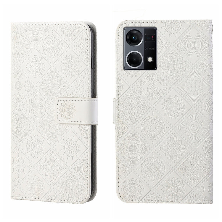 Ethnic Style Embossed Pattern Leather Phone Case, For OPPO A96 5G, For OPPO Find X5, For OPPO Find X5 Pro, For OPPO Realme 9i, For OPPO Reno7, For Xiaomi Poco M4 Pro 5G