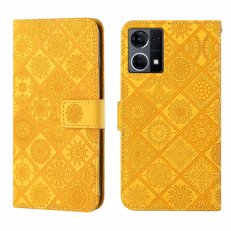 Ethnic Style Embossed Pattern Leather Phone Case, For OPPO A96 5G, For OPPO Find X5, For OPPO Find X5 Pro, For OPPO Realme 9i, For OPPO Reno7, For Xiaomi Poco M4 Pro 5G