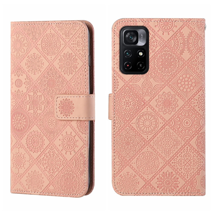 Ethnic Style Embossed Pattern Leather Phone Case, For OPPO A96 5G, For OPPO Find X5, For OPPO Find X5 Pro, For OPPO Realme 9i, For OPPO Reno7, For Xiaomi Poco M4 Pro 5G