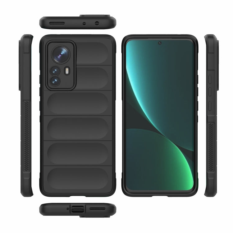 Magic Shield TPU + Flannel Phone Case, For Xiaomi 12 Pro, For Xiaomi 12/12 Pro