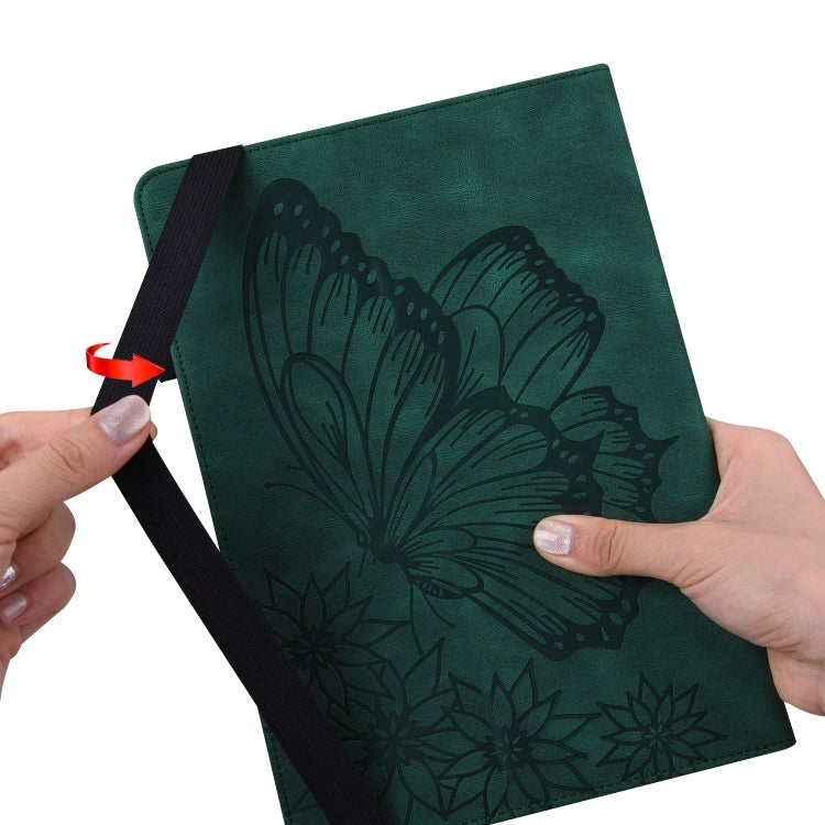 Big Butterfly Embossed Leather Tablet Case, For Xiaomi Pad 5, For Xiaomi Pad 5 Pro