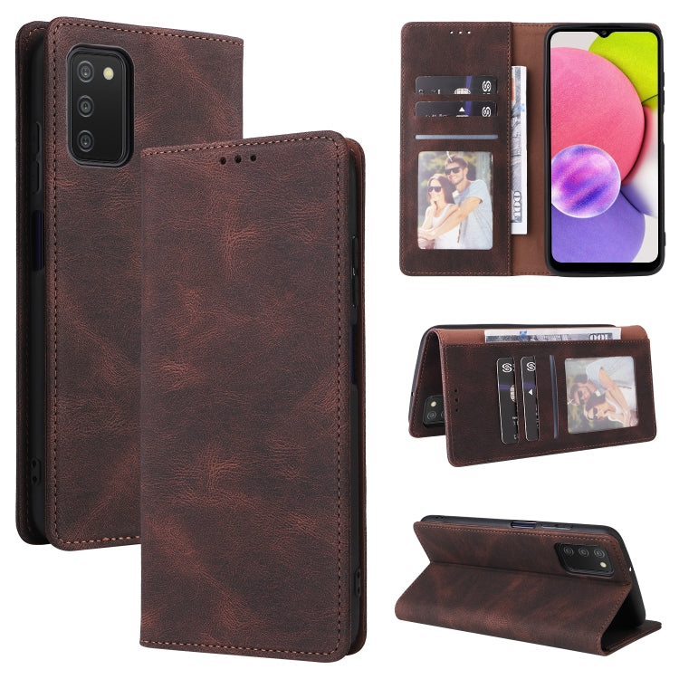 Simple Suction Closure Leather Phone Case, For Samsung Galaxy A03s, For Xiaomi Redmi Note 11 4G International, For Xiaomi Redmi Note 11 Pro, For Samsung Galaxy A23, For Samsung Galaxy A73 5G, For Xiaomi Redmi Note 11 Pro 5G, For Samsung Galaxy A13 4G