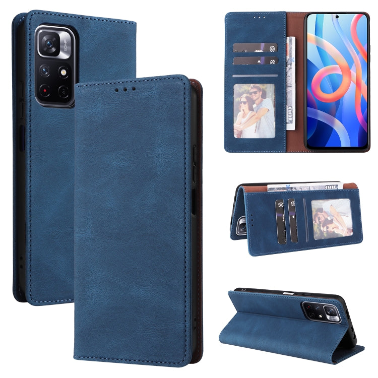 Simple Suction Closure Leather Phone Case, For Samsung Galaxy A03s, For Xiaomi Redmi Note 11 4G International, For Xiaomi Redmi Note 11 Pro, For Samsung Galaxy A23, For Samsung Galaxy A73 5G, For Xiaomi Redmi Note 11 Pro 5G, For Samsung Galaxy A13 4G