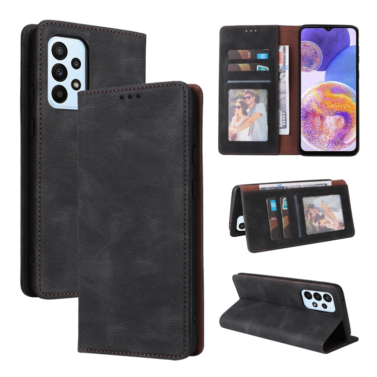 Simple Suction Closure Leather Phone Case, For Samsung Galaxy A03s, For Xiaomi Redmi Note 11 4G International, For Xiaomi Redmi Note 11 Pro, For Samsung Galaxy A23, For Samsung Galaxy A73 5G, For Xiaomi Redmi Note 11 Pro 5G, For Samsung Galaxy A13 4G