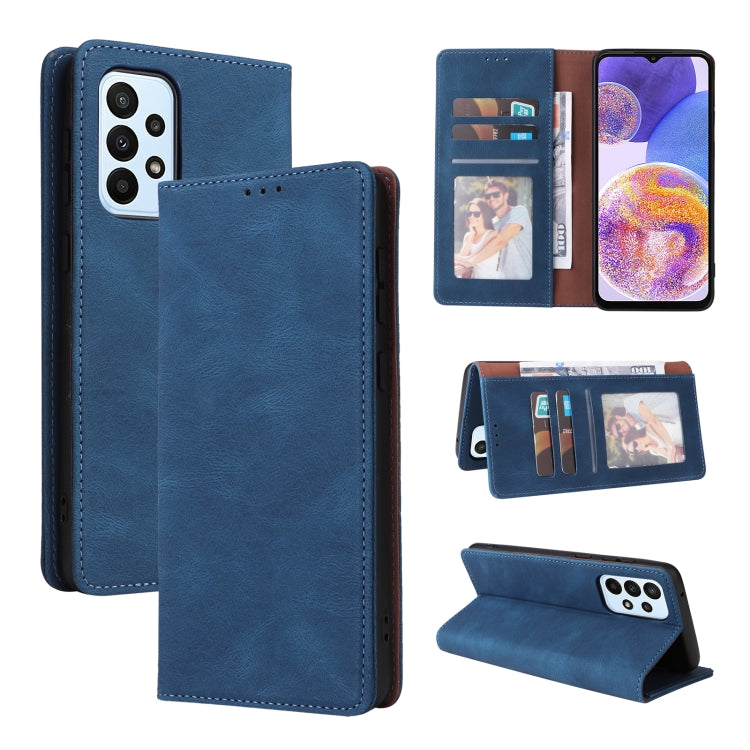 Simple Suction Closure Leather Phone Case, For Samsung Galaxy A03s, For Xiaomi Redmi Note 11 4G International, For Xiaomi Redmi Note 11 Pro, For Samsung Galaxy A23, For Samsung Galaxy A73 5G, For Xiaomi Redmi Note 11 Pro 5G, For Samsung Galaxy A13 4G