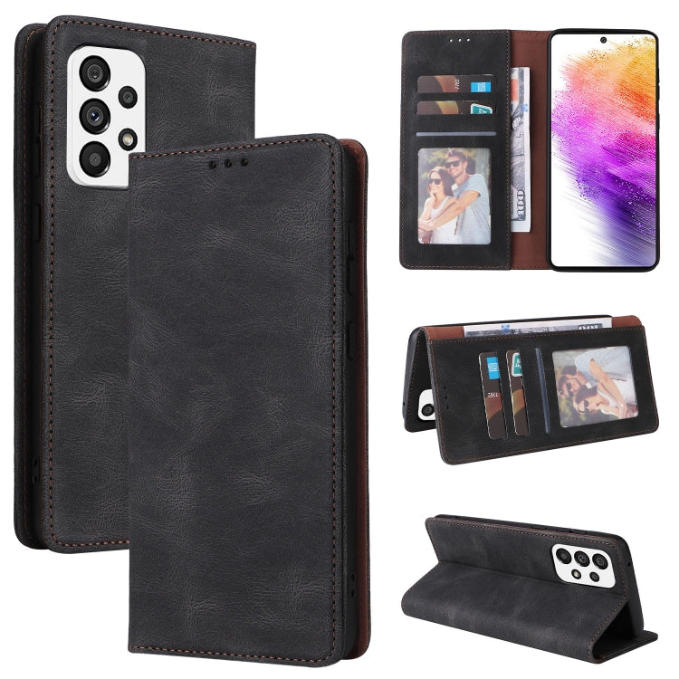 Simple Suction Closure Leather Phone Case, For Samsung Galaxy A03s, For Xiaomi Redmi Note 11 4G International, For Xiaomi Redmi Note 11 Pro, For Samsung Galaxy A23, For Samsung Galaxy A73 5G, For Xiaomi Redmi Note 11 Pro 5G, For Samsung Galaxy A13 4G