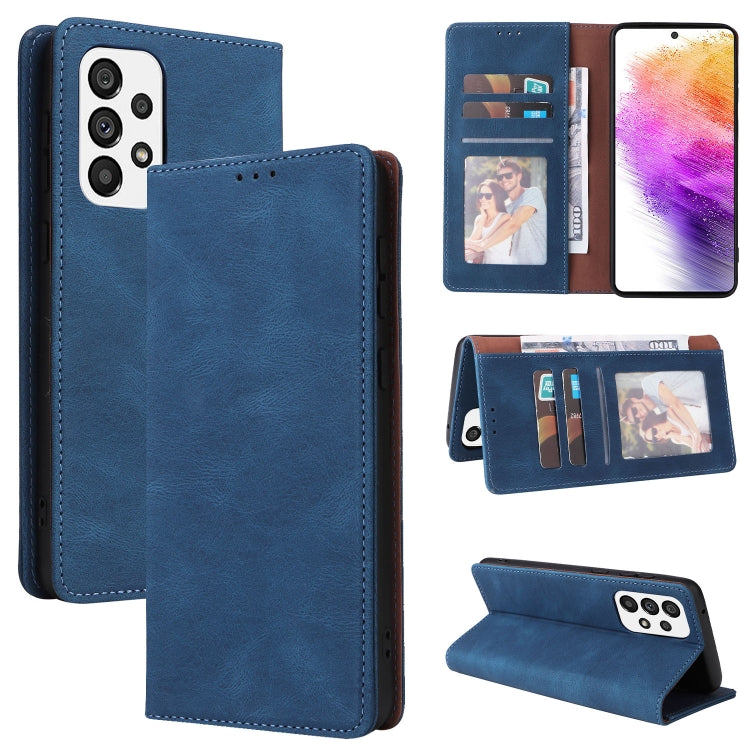 Simple Suction Closure Leather Phone Case, For Samsung Galaxy A03s, For Xiaomi Redmi Note 11 4G International, For Xiaomi Redmi Note 11 Pro, For Samsung Galaxy A23, For Samsung Galaxy A73 5G, For Xiaomi Redmi Note 11 Pro 5G, For Samsung Galaxy A13 4G